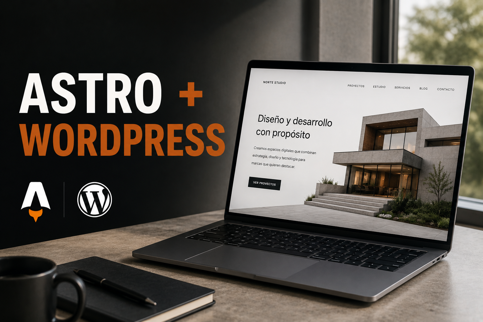 Cómo crear una web ultrarrápida con Astro y gestionar contenidos desde WordPress
