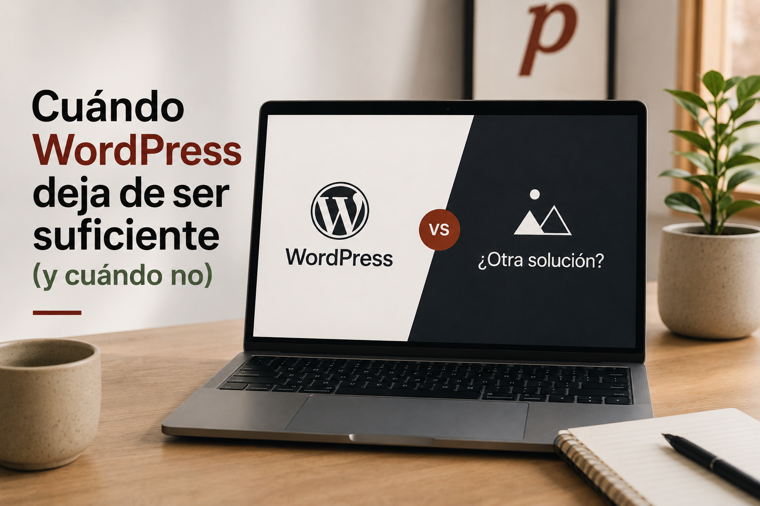 Cuándo WordPress deja de ser suficiente (y cuándo no)